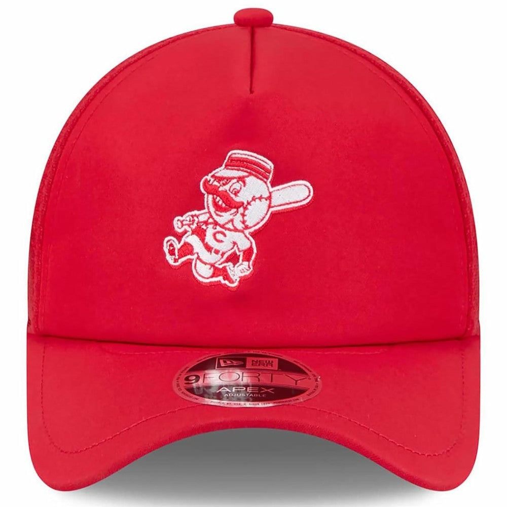 Cincinnati Reds New Era 2026 Batting Practice Alternate Apex 9FORTY Adjustable Hat - MLB Hats