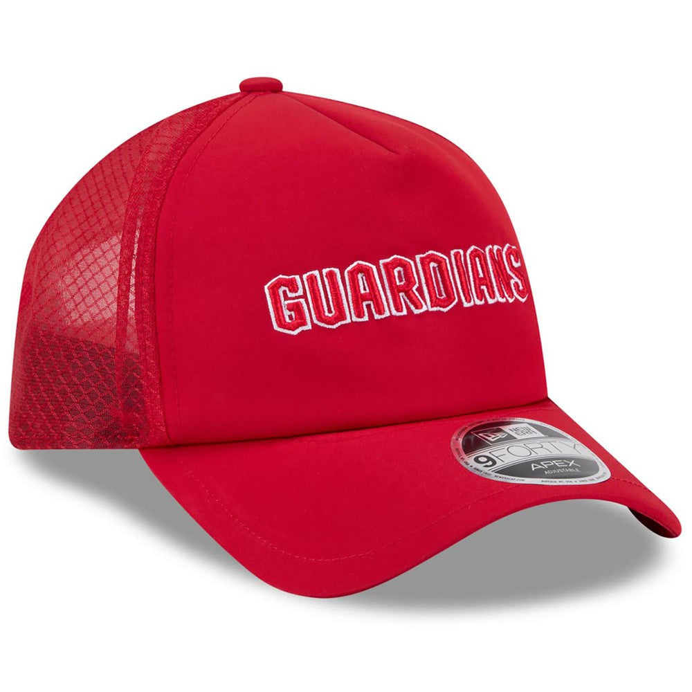 Cleveland Guardians New Era 2026 Batting Practice Alternate Apex 9FORTY Adjustable Hat - MLB Hats