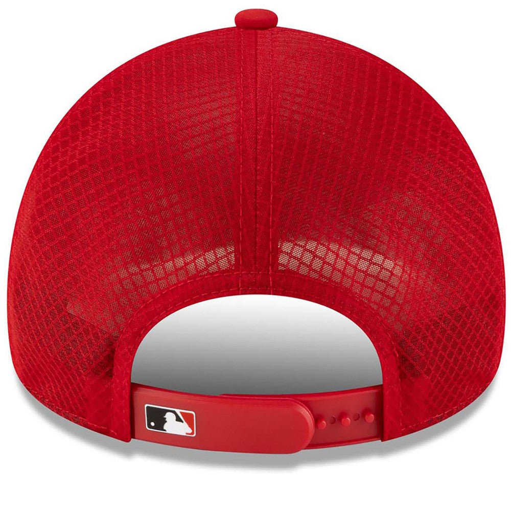 Cleveland Guardians New Era 2026 Batting Practice Apex 9FORTY Adjustable Trucker Hat - MLB Hats