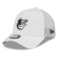 Baltimore Orioles New Era 2026 Batting Practice Apex 9FORTY Adjustable Trucker Hat - MLB Hats