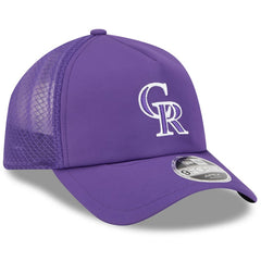 Colorado Rockies New Era 2026 Batting Practice Apex 9FORTY Adjustable Trucker Hat - MLB Hats