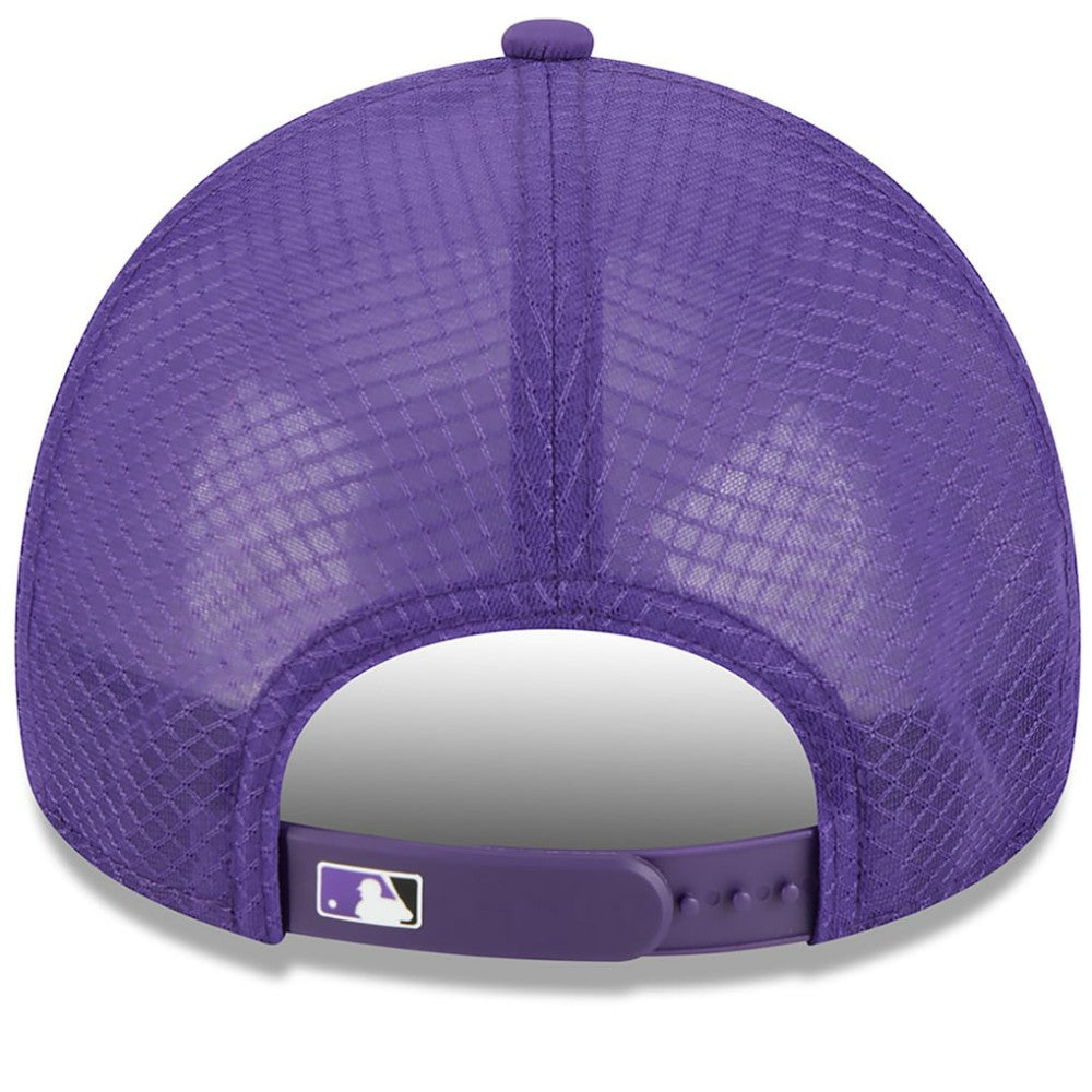 Colorado Rockies New Era 2026 Batting Practice Apex 9FORTY Adjustable Trucker Hat - MLB Hats