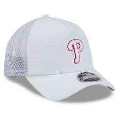 Philadelphia Phillies New Era 2026 Batting Practice Apex 9FORTY Adjustable Trucker Hat - MLB Hats