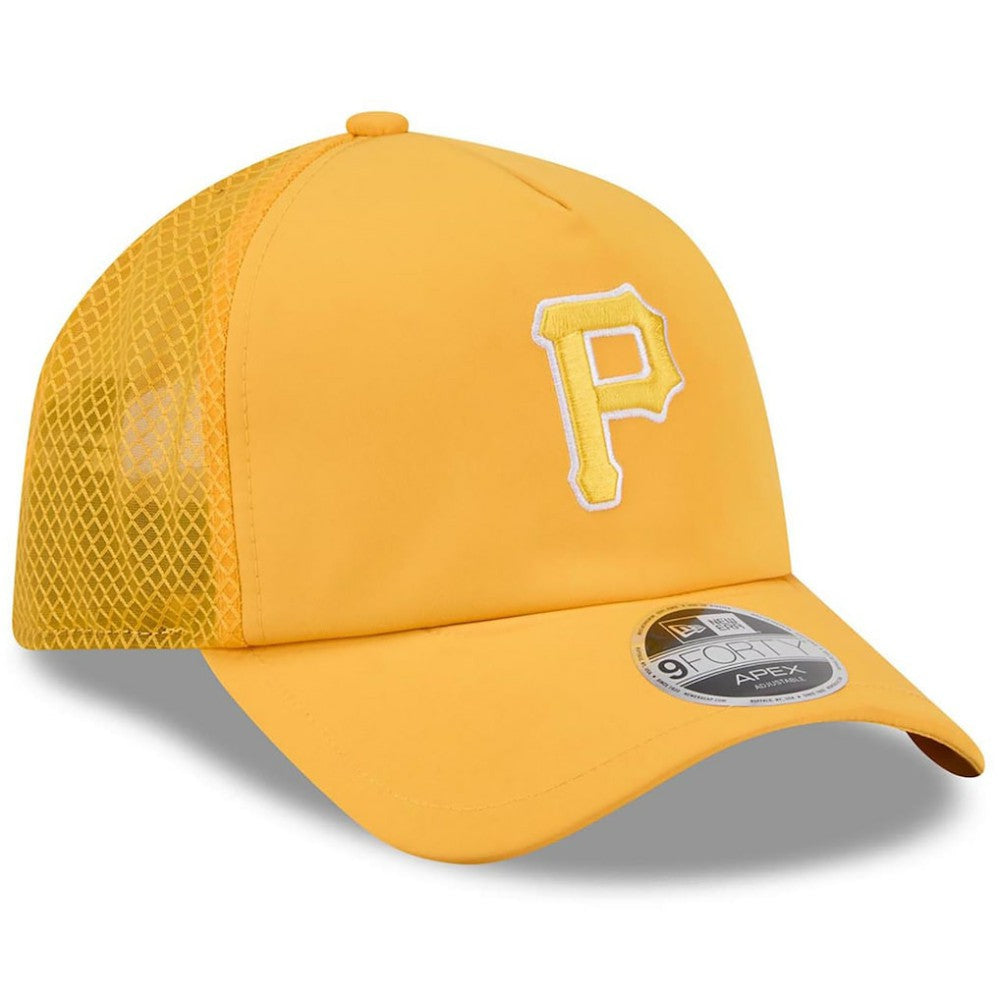 Pittsburgh Pirates New Era 2026 Batting Practice Apex 9FORTY Adjustable Trucker Hat - MLB Hats