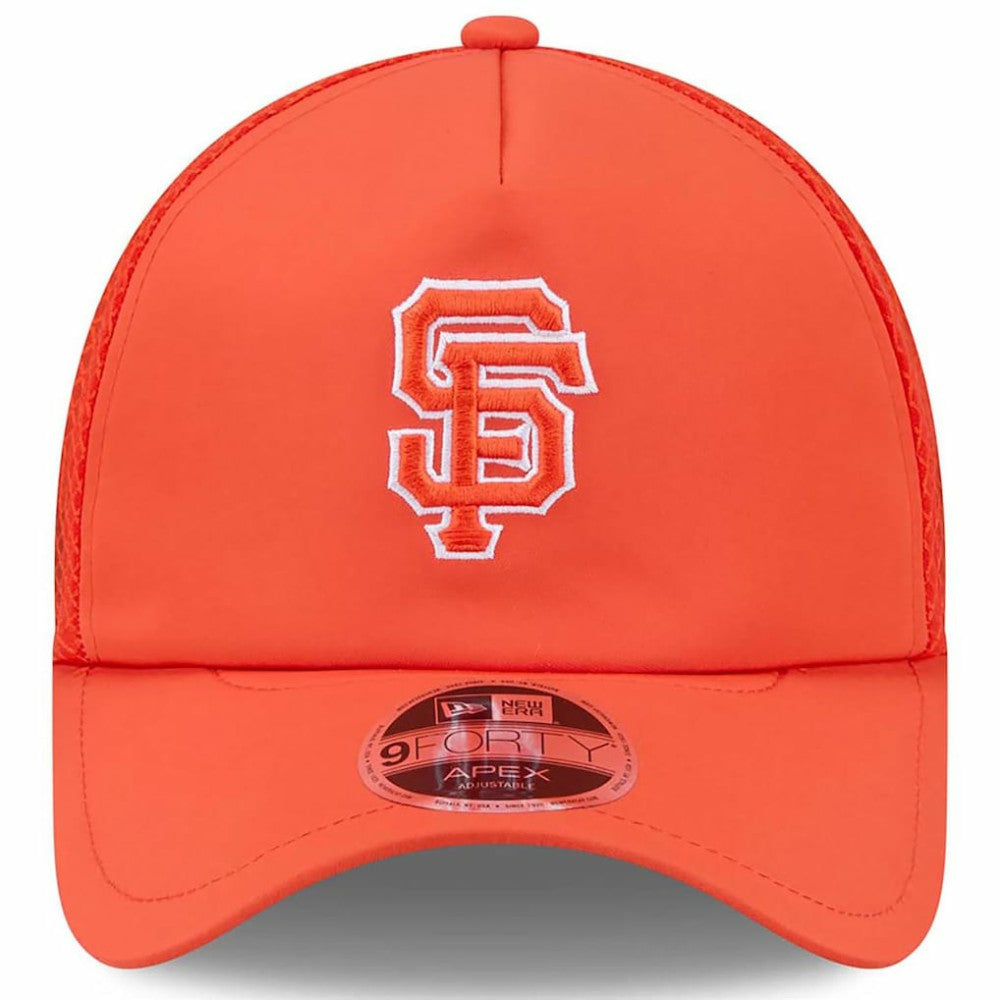 San Francisco Giants New Era 2026 Batting Practice Apex 9FORTY Adjustable Trucker Hat - MLB Hats