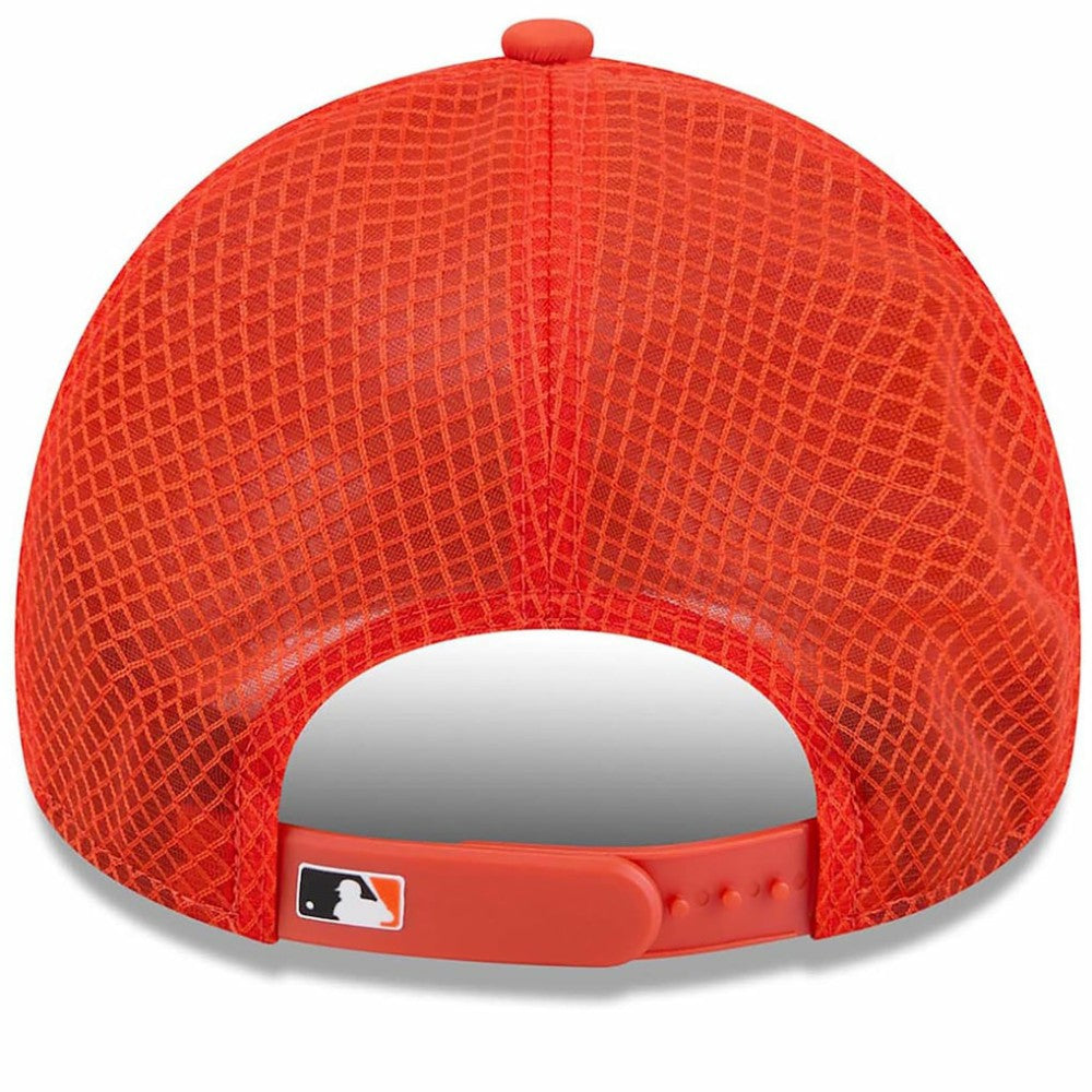 San Francisco Giants New Era 2026 Batting Practice Apex 9FORTY Adjustable Trucker Hat - MLB Hats