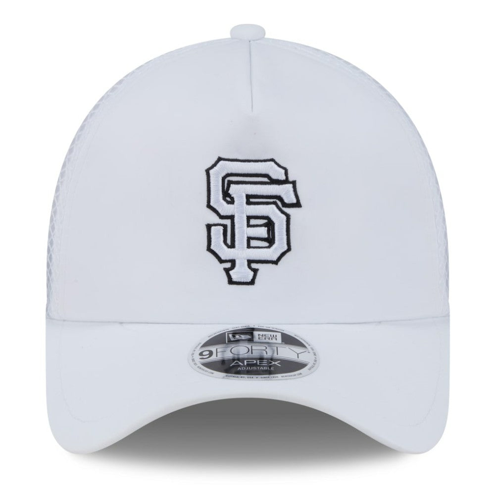 San Francisco Giants New Era 2026 Batting Practice Apex 9FORTY Adjustable Trucker Hat - MLB Hats