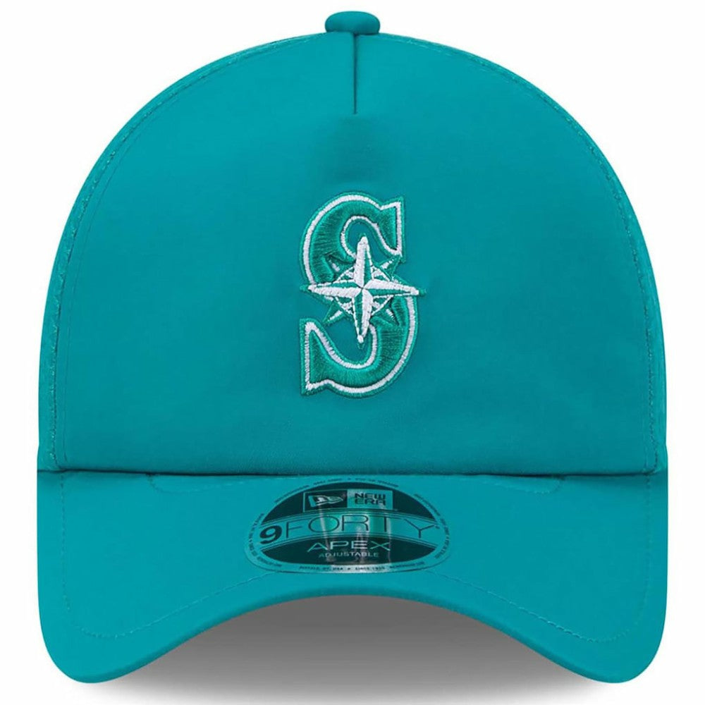Seattle Mariners New Era 2026 Batting Practice Apex 9FORTY Adjustable Trucker Hat - MLB Hats