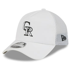 Colorado Rockies New Era 2026 Batting Practice Apex 9FORTY Adjustable Trucker Hat - MLB Hats