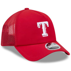 Texas Rangers New Era 2026 Batting Practice Apex 9FORTY Adjustable Trucker Hat - MLB Hats