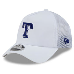 Texas Rangers New Era 2026 Batting Practice Apex 9FORTY Adjustable Trucker Hat - MLB Hats