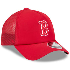 Boston Red Sox New Era 2026 Batting Practice Apex 9FORTY Adjustable Trucker Hat - MLB Hats