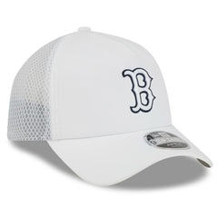Boston Red Sox New Era 2026 Batting Practice Apex 9FORTY Adjustable Trucker Hat - MLB Hats