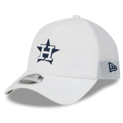 Houston Astros New Era 2026 Batting Practice Apex 9FORTY Adjustable Trucker Hat - MLB Hats