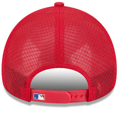 Chicago Cubs New Era 2026 Batting Practice Apex 9FORTY Adjustable Trucker Hat - MLB Hats