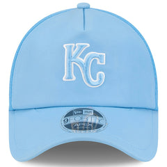 Kansas City Royals New Era 2026 Batting Practice Apex 9FORTY Adjustable Trucker Hat - MLB Hats