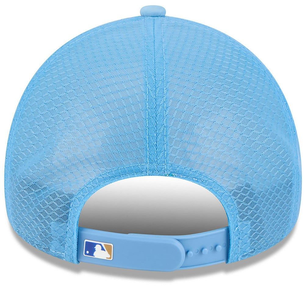 Kansas City Royals New Era 2026 Batting Practice Apex 9FORTY Adjustable Trucker Hat - MLB Hats