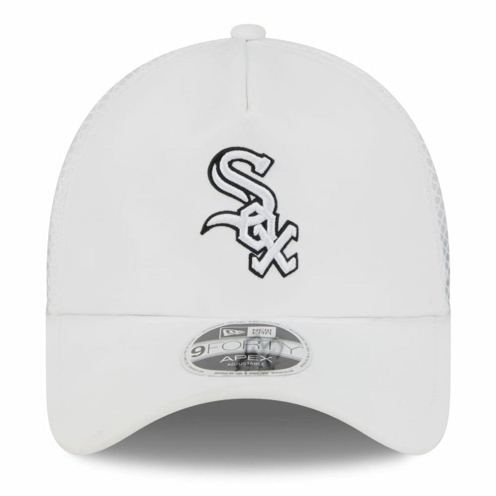 Chicago White Sox New Era 2026 Batting Practice Apex 9FORTY Adjustable Trucker Hat - MLB Hats