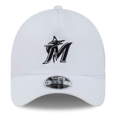 Miami Marlins New Era 2026 Batting Practice Apex 9FORTY Adjustable Trucker Hat - MLB Hats
