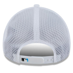 Miami Marlins New Era 2026 Batting Practice Apex 9FORTY Adjustable Trucker Hat - MLB Hats