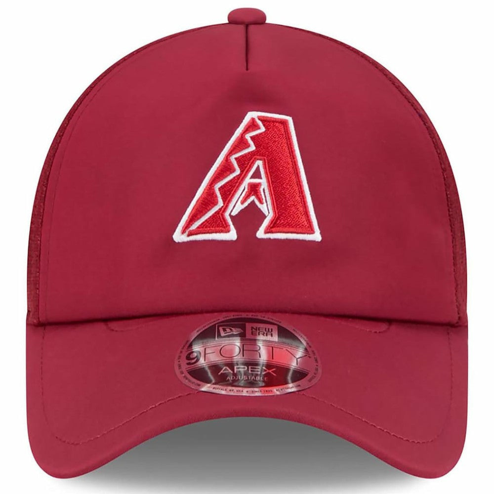 Arizona Diamondbacks New Era 2026 Batting Practice Apex 9FORTY Adjustable Trucker Hat - MLB Hats