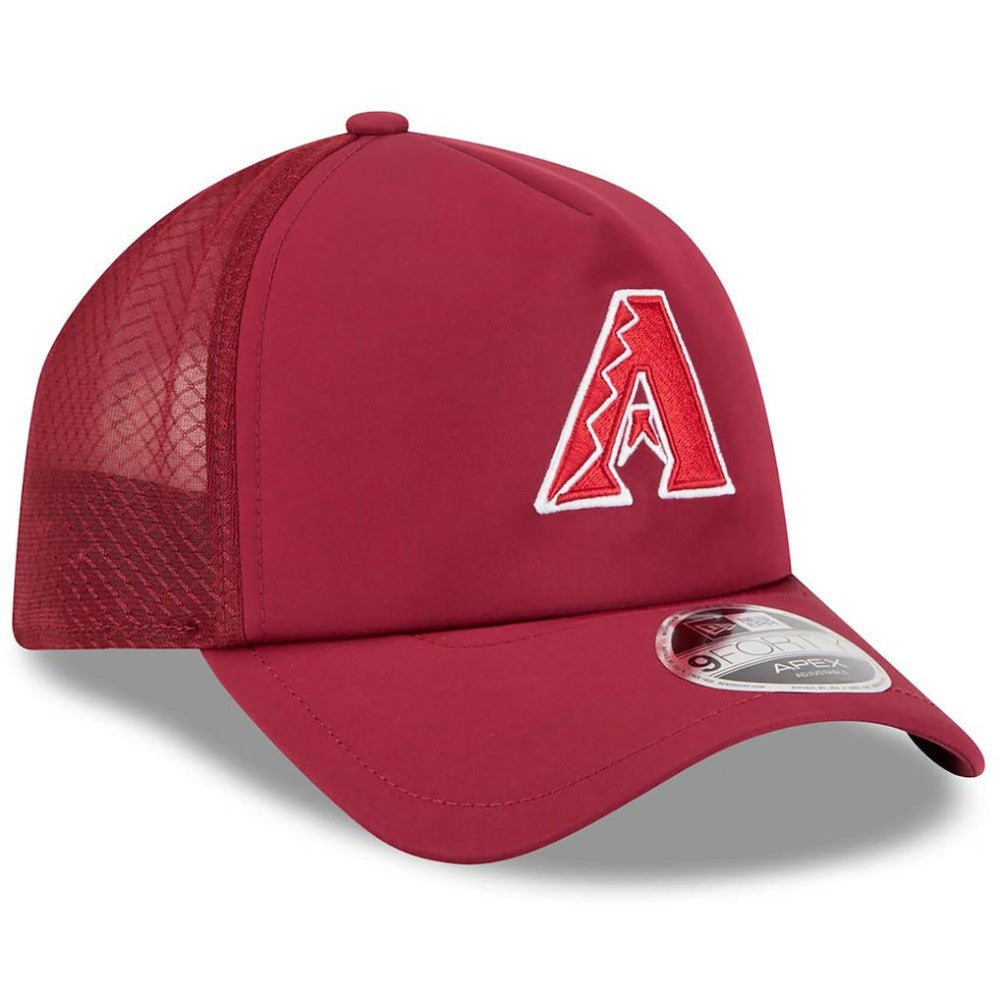Arizona Diamondbacks New Era 2026 Batting Practice Apex 9FORTY Adjustable Trucker Hat - MLB Hats