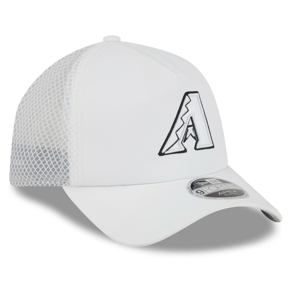 Arizona Diamondbacks New Era 2026 Batting Practice Apex 9FORTY Adjustable Trucker Hat - MLB Hats