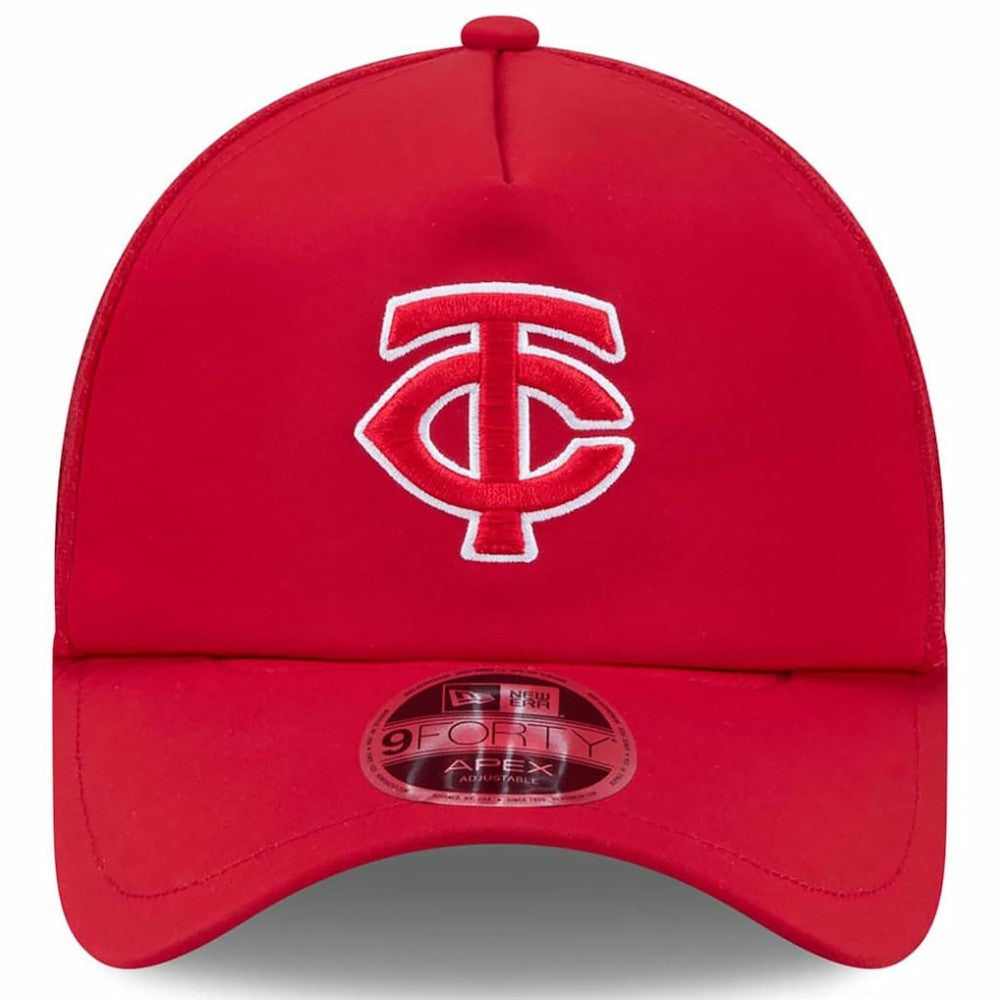 Minnesota Twins New Era 2026 Batting Practice Apex 9FORTY Adjustable Trucker Hat - MLB Hats
