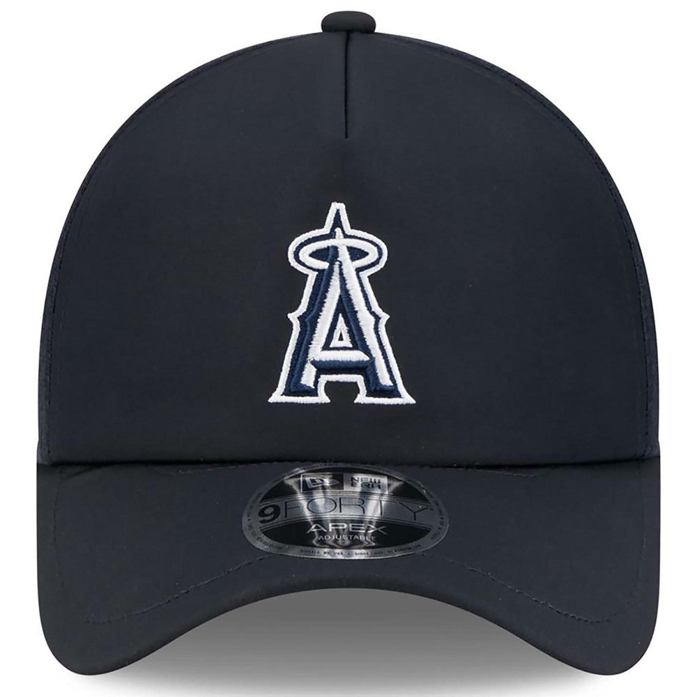 Los Angeles Angels New Era 2026 Batting Practice Apex 9FORTY Adjustable Trucker Hat - MLB Hats