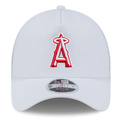 Los Angeles Angels New Era 2026 Batting Practice Apex 9FORTY Adjustable Trucker Hat - MLB Hats
