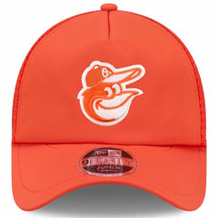 Baltimore Orioles New Era 2026 Batting Practice Apex 9FORTY Adjustable Trucker Hat - MLB Hats