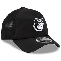 Baltimore Orioles New Era 2026 Batting Practice Apex 9FORTY Adjustable Trucker Hat - MLB Hats