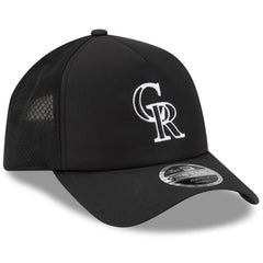 Colorado Rockies New Era 2026 Batting Practice Apex 9FORTY Adjustable Trucker Hat - MLB Hats