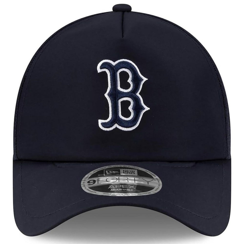 Boston Red Sox New Era 2026 Batting Practice Apex 9FORTY Adjustable Trucker Hat - MLB Hats