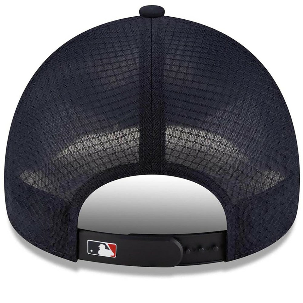 Boston Red Sox New Era 2026 Batting Practice Apex 9FORTY Adjustable Trucker Hat - MLB Hats