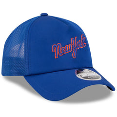 New York Mets New Era 2026 Batting Practice Apex 9FORTY Adjustable Trucker Hat - MLB Hats