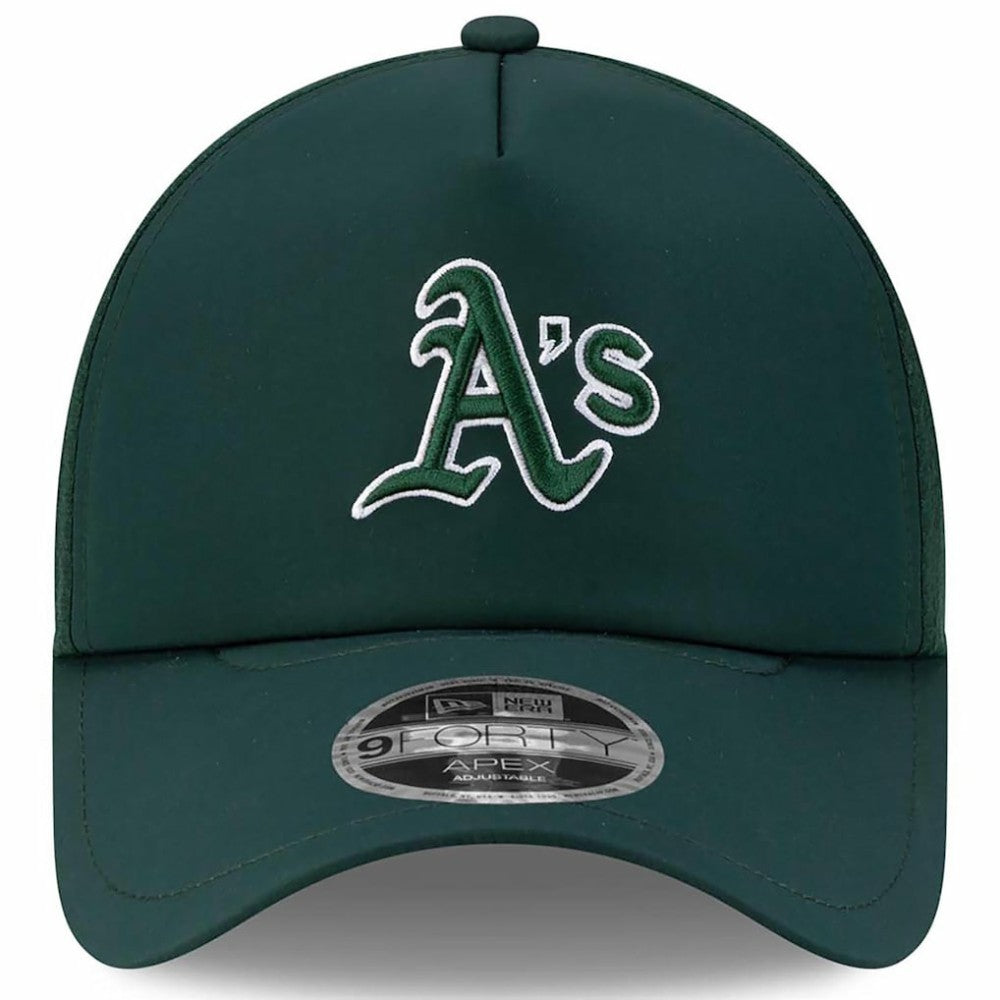 Athletics New Era 2026 Batting Practice Apex 9FORTY Adjustable Trucker Hat - MLB Hats