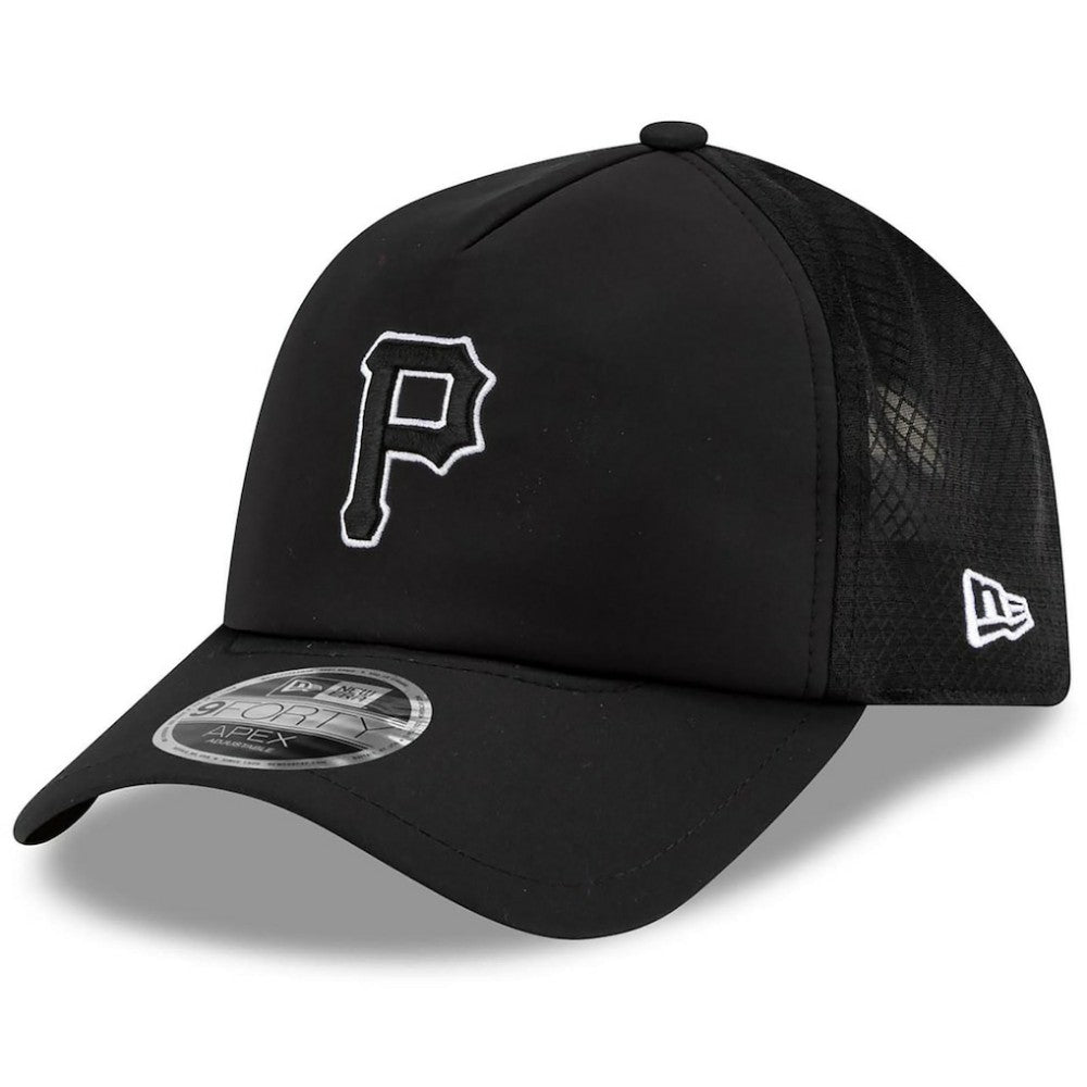 Pittsburgh Pirates New Era 2026 Batting Practice Apex 9FORTY Adjustable Trucker Hat - MLB Hats