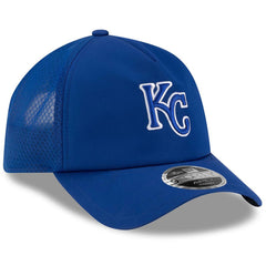 Kansas City Royals New Era 2026 Batting Practice Apex 9FORTY Adjustable Trucker Hat - MLB Hats