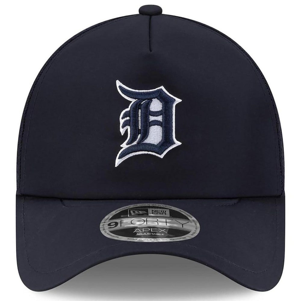 Detroit Tigers New Era 2026 Batting Practice Apex 9FORTY Adjustable Trucker Hat - MLB Hats