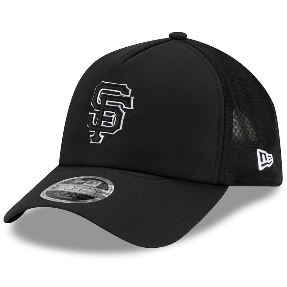 San Francisco Giants New Era 2026 Batting Practice Apex 9FORTY Adjustable Trucker Hat - MLB Hats
