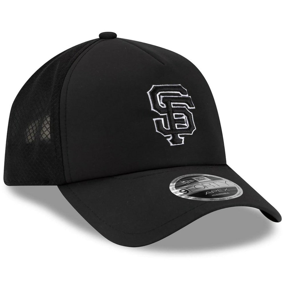 San Francisco Giants New Era 2026 Batting Practice Apex 9FORTY Adjustable Trucker Hat - MLB Hats