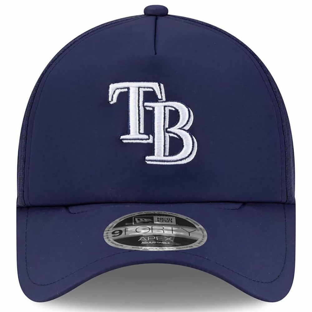 Tampa Bay Rays New Era 2026 Batting Practice Apex 9FORTY Adjustable Trucker Hat - MLB Hats