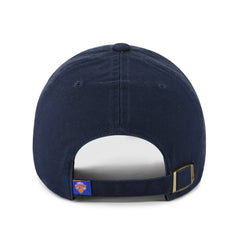 Navy New York Knicks '47 Core Logo Clean Up Adjustable Hat | NBA