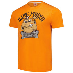 Cleveland Browns Homage Unisex Tri-Blend Dawg Pound XL Bone Collar T-Shirt | NFL Discount