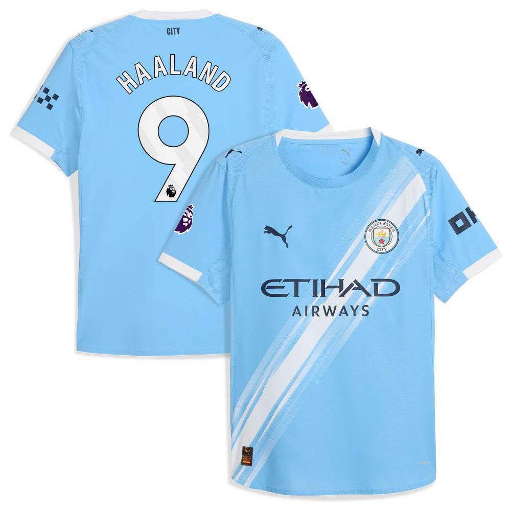 Erling Haaland Manchester City 2025/26 Home Player Jersey