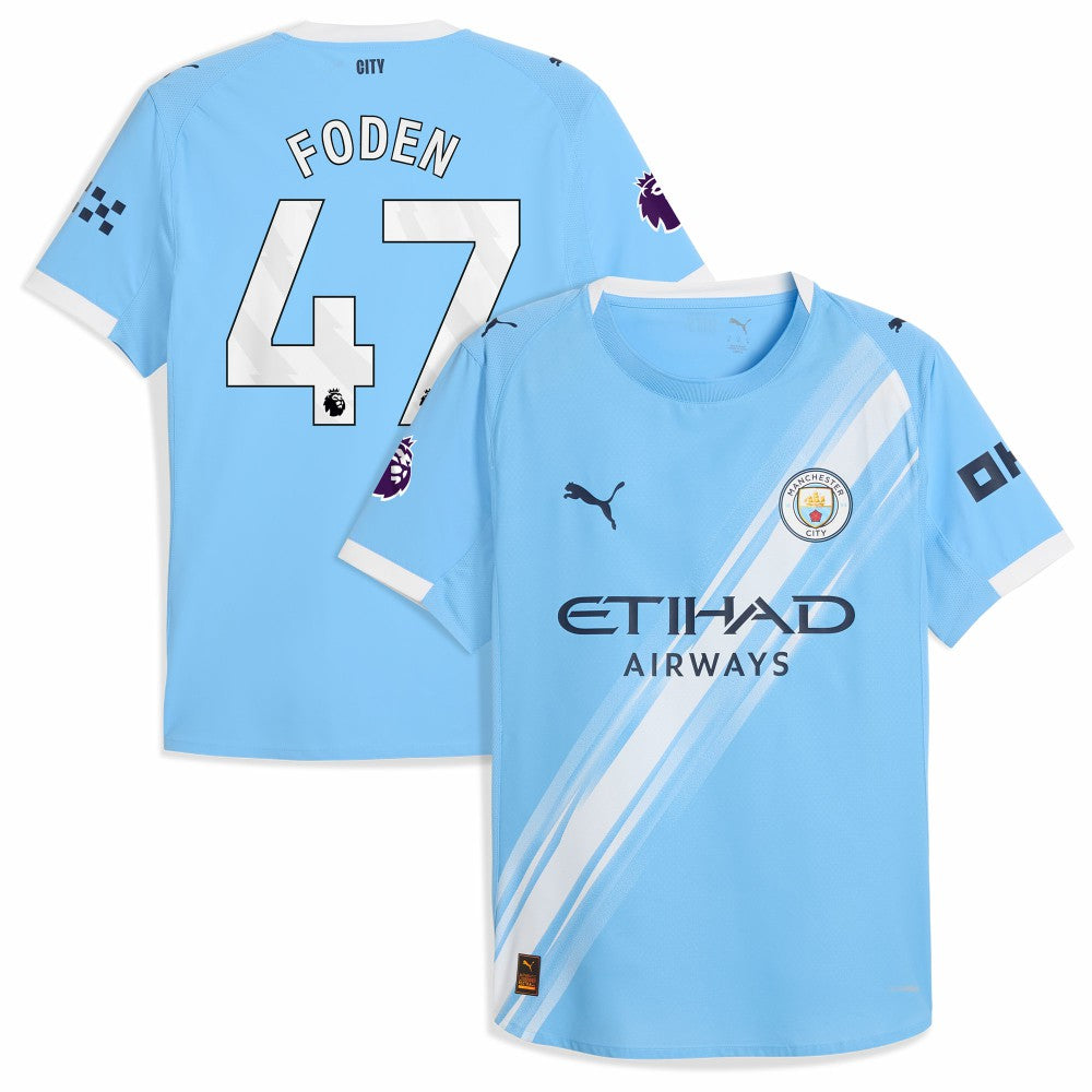 Phil Foden Manchester City 2025/26 Home Player Jersey