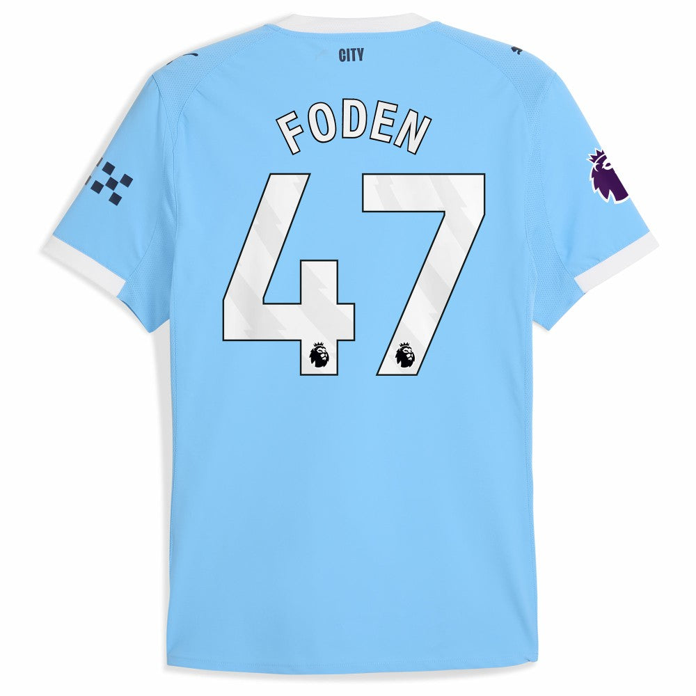Phil Foden Manchester City 2025/26 Home Player Jersey