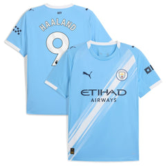 Erling Haaland Manchester City 2025/26 Home Replica Player Jersey