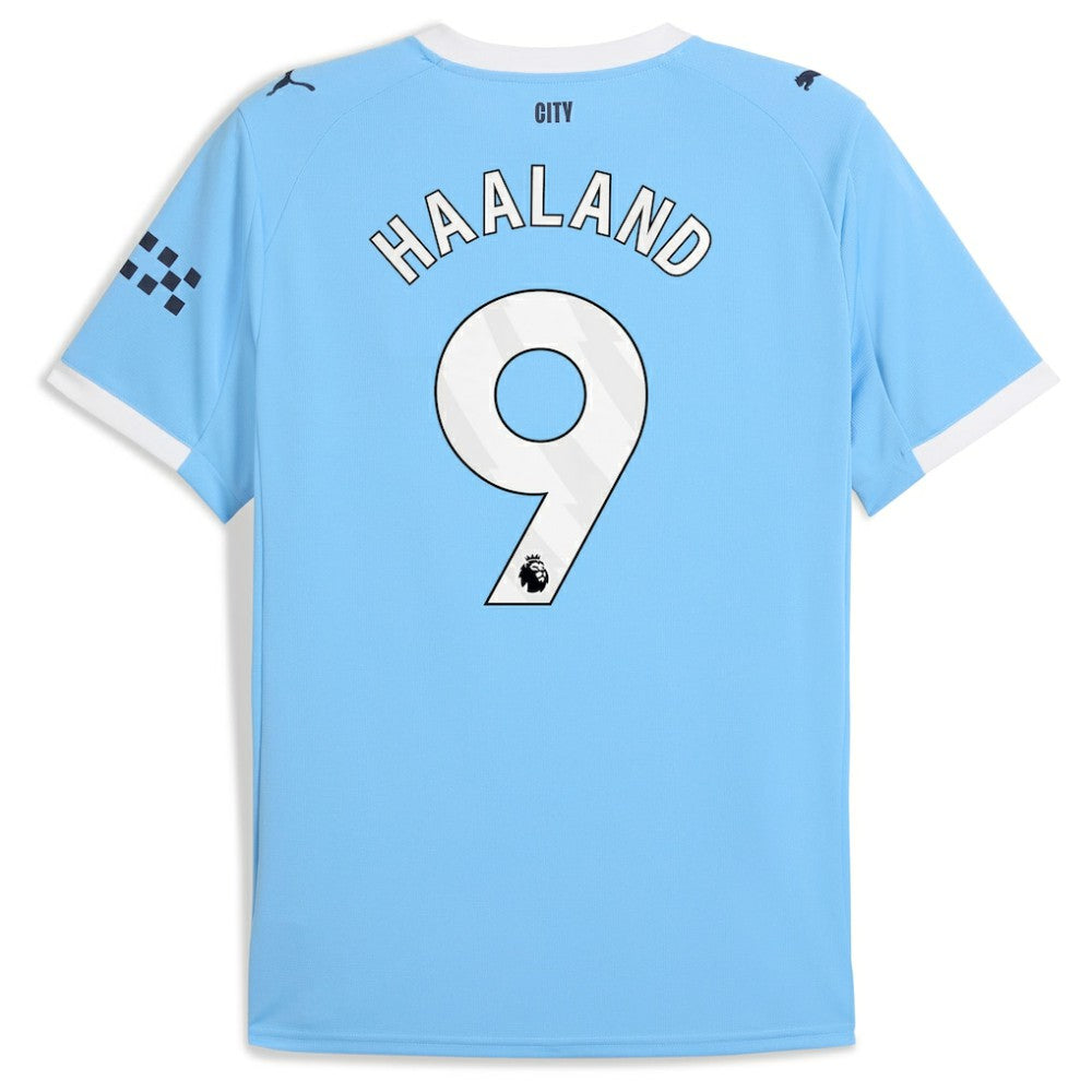 Erling Haaland Manchester City 2025/26 Home Replica Player Jersey